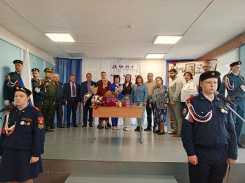 торжественное открытие «Парты Героя» 